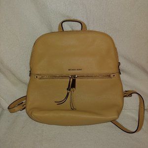 Michael Kors Rhea Zip Leather Backpack